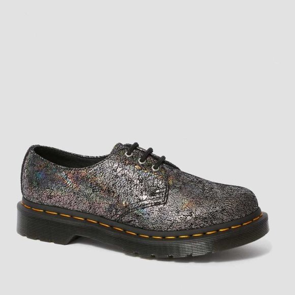 Dr. Martens | Metallic Leather Oxford Shoes - Picture 8 of 11